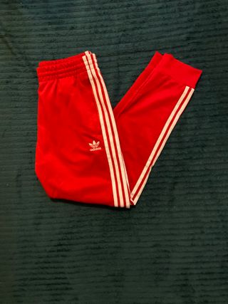 Pantalón chándal Adidas Rojo