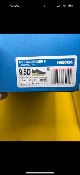 Scarpe Hoka Uomo Blu