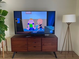 Mueble TV madera Nogal El Corte Inglés 1,60 metros