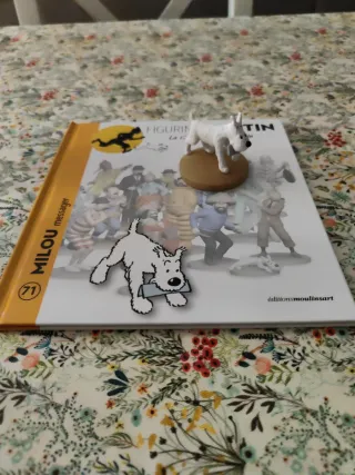 Figura 71 Tintín Milú Mensajero
