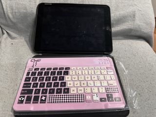 Teclado Bluetooth Rosa para Tablet