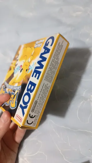 Pokemon Amarillo Game Boy pal esp