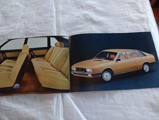 Lancia Gamma Berlina Coupe' Depliant Brochure