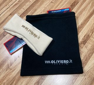 Scaldacollo in pile + fascia sportiva in pile