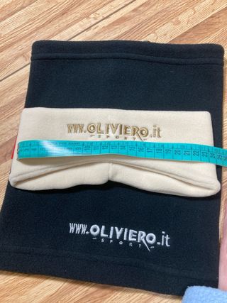 Scaldacollo in pile + fascia sportiva in pile