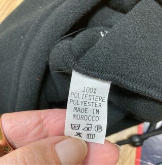 Scaldacollo in pile + fascia sportiva in pile