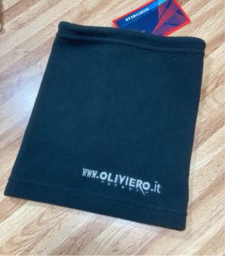 Scaldacollo in pile + fascia sportiva in pile