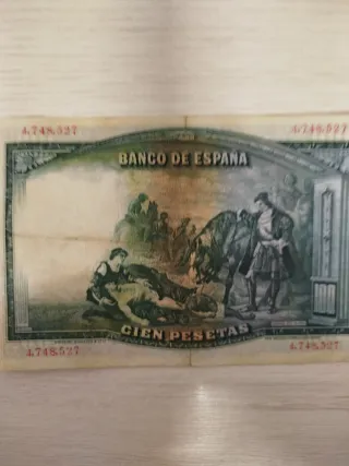 Billete 100 Pesetas Banco de España 1931