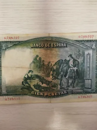 Billete 100 Pesetas Banco de España 1931