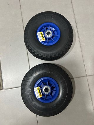 Ruedas Carretilla Mano impinchables (2 unidades)