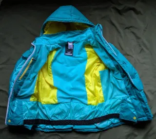 Chaqueta Anorak Esquí Wedze Azul