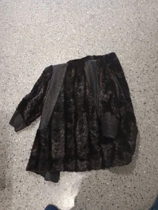 Abrigo ITA piel y pelo