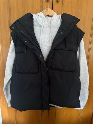 Sudadera gris Primark talla M