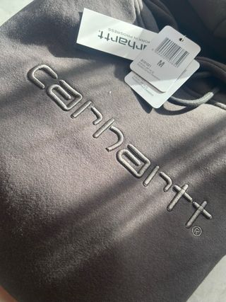 Felpa Carhartt Grigio Antracite Taglia M
