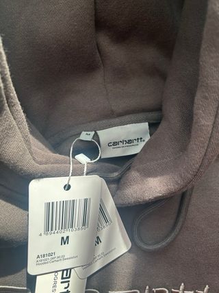 Felpa Carhartt Grigio Antracite Taglia M