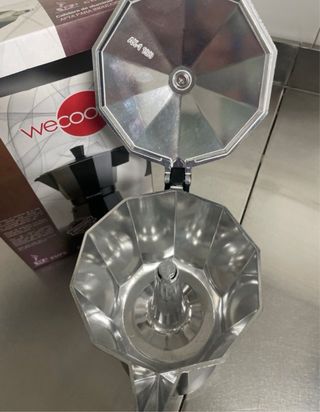 Cafetera Italiana WeCook Negra