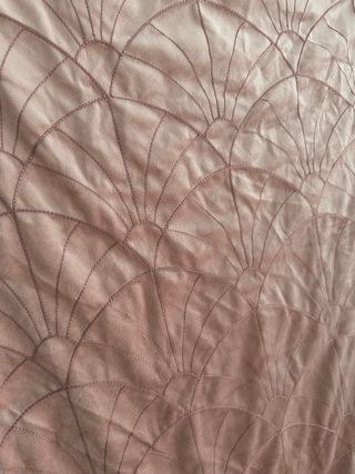 Cortinas Rosas Efecto Terciopelo