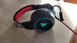 Auriculares Gaming Tempest Negros y Rojos