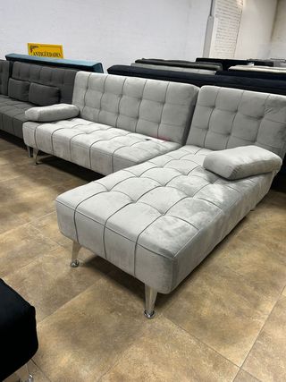 Sofá Cama Chaiselongue 3 Plazas Reversible