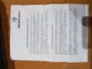 Nivel de precisión Stiefelmayer antiguo