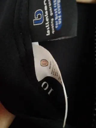 Traje de Neopreno Billabong Negro para niños 10 añ