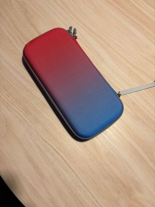 Funda de Nintendo Switch 2 degradado rojo-azul