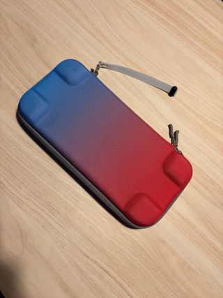 Funda de Nintendo Switch 2 degradado rojo-azul