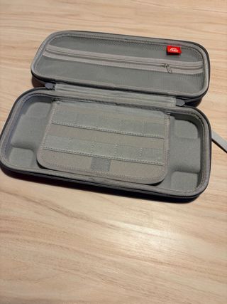 Funda de Nintendo Switch 2 degradado rojo-azul