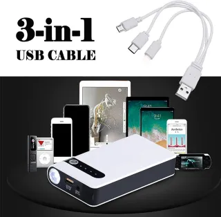 Avviatore Jump Starter 12V 10000MAH Power Bank