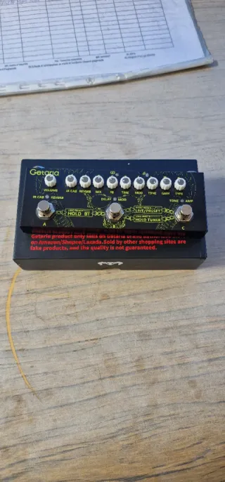 Cube Baby multieffetto per chitarra