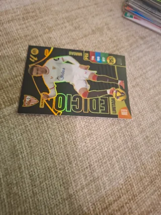 Cromo Panini Edición Limitada Vargas