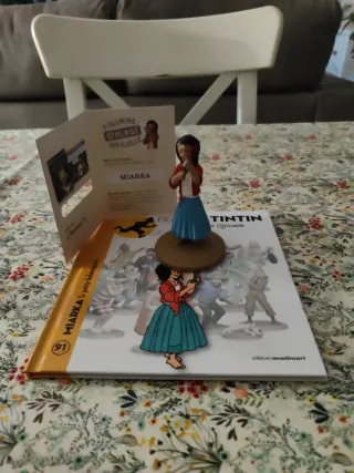 Figura Tintín 91 Miarka La petite bohème