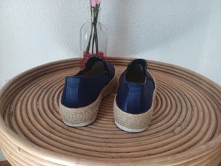 Mocasines Mustang Azul Marino Nuevos