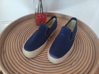 Mocasines Mustang Azul Marino Nuevos