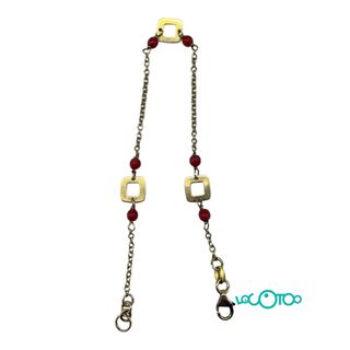 Pulsera Oro 18k con Coral