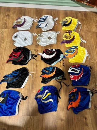 Lote Mascaras Lucha Libre Mexicana