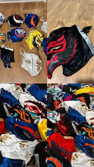 Lote Mascaras Lucha Libre Mexicana