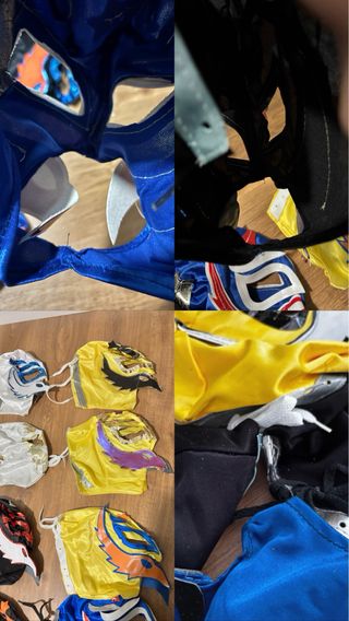 Lote Mascaras Lucha Libre Mexicana