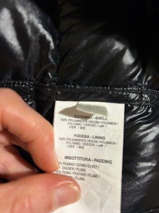 Piumino gioiello Snow Secret nero