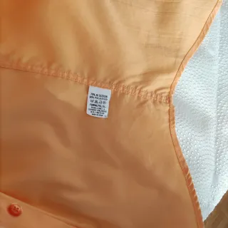 Camisa de vestir naranja hombre