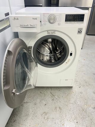 Pack Nevera LG y Lavadora Blanca