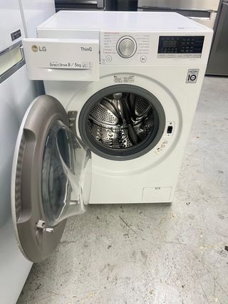 Pack Nevera LG y Lavadora Blanca