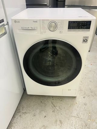 Pack Nevera LG y Lavadora Blanca