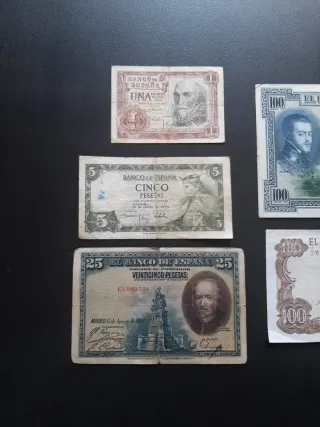 LOTE BILLETES DE ESPAÑA
