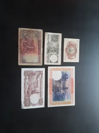 LOTE BILLETES DE ESPAÑA