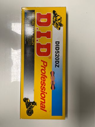 Cadena Moto DID 520DZ Professional