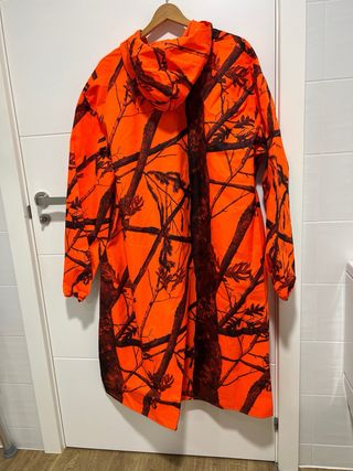 Poncho Caza Mayor Naranja Talla Única
