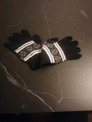 Guanti invernali uomo lana taglia 8/9