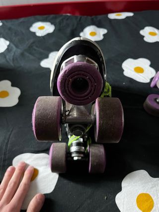 Patines de 4 ruedas blancos talla 39