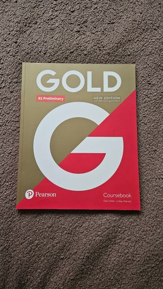 GOLD B1 PRELIMINARY NEW EDITION COURSEBOOK